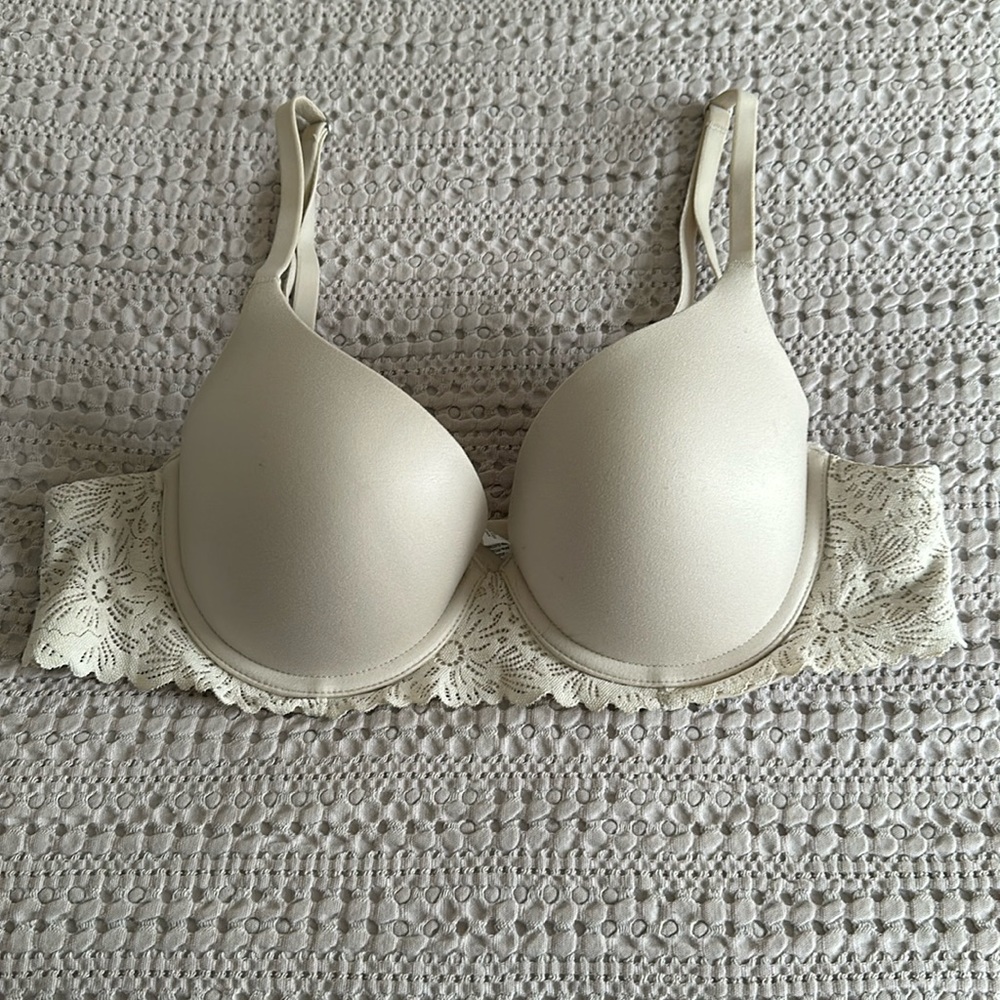 Aerie 36B Off-White Padded Bra